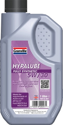 Granville 0047 Hypalube FS 5W/30 Full Synthetic Engine Oil Trade 1 Litre Pack