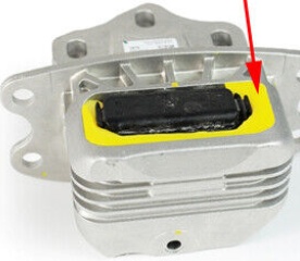 Powerflex Gearbox Mount Bush Insert for Zinoro M13 60H/100H 2015-2019 PFF5-1322