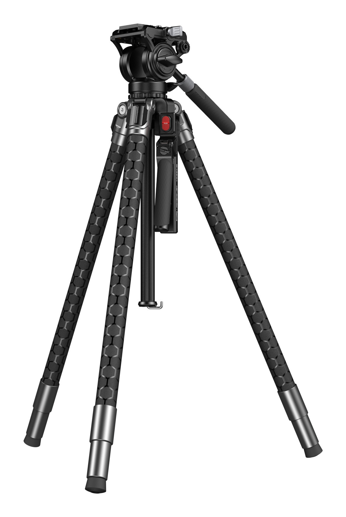 SmallRig x Potato Jet TRIBEX SE Hydraulic Aluminum Camera Tripod with Fluid Head