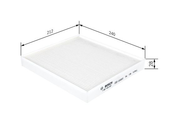 ✅Fits BOSCH 1 987 435 087 Cabin air filter ⭐UK Seller⭐ - Image 13