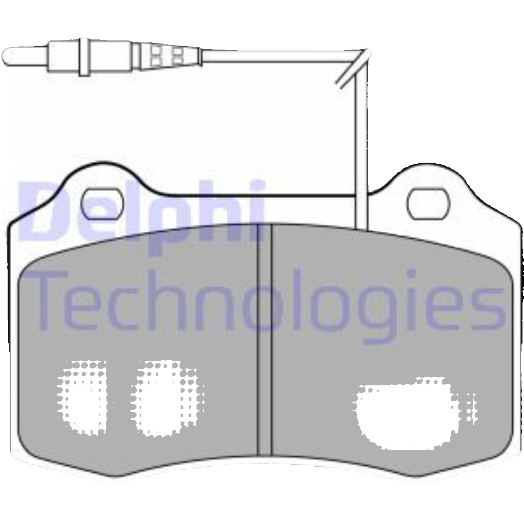 Fits DELPHI LOCKHEED HAMULCE LP1457 HAM PADS. FRONT 2.2HDI,3.0 V6,3.0 ⭐UK Stock⭐