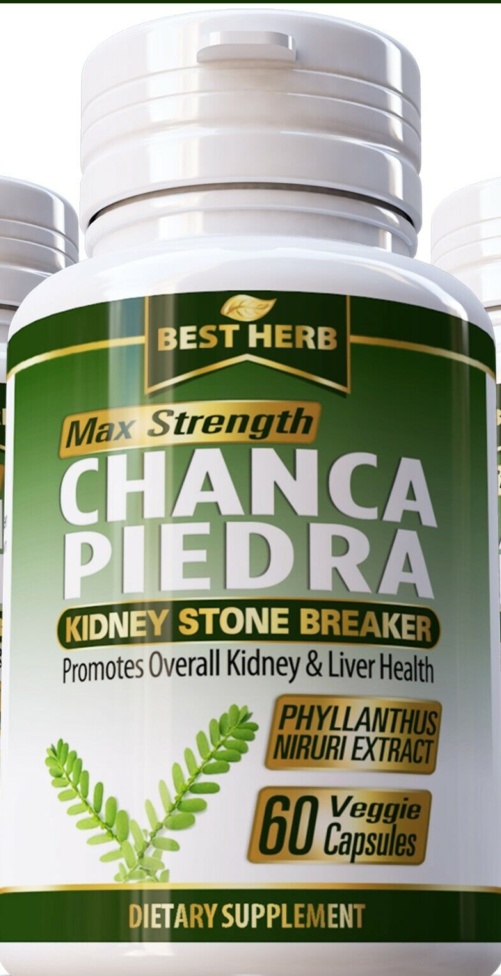 HERBAL Chanca Piedra Gallstones Kidney Stone Breaker Capsules Gallstones Remedy