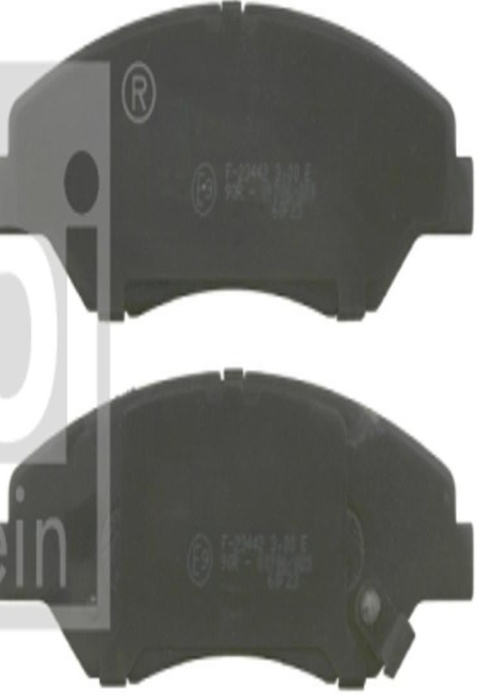 Fits FEBI HAMULCE 16557 HAM PADS. FRONT WITH ACOUSTIC SENSOR  ⭐UK Stock⭐