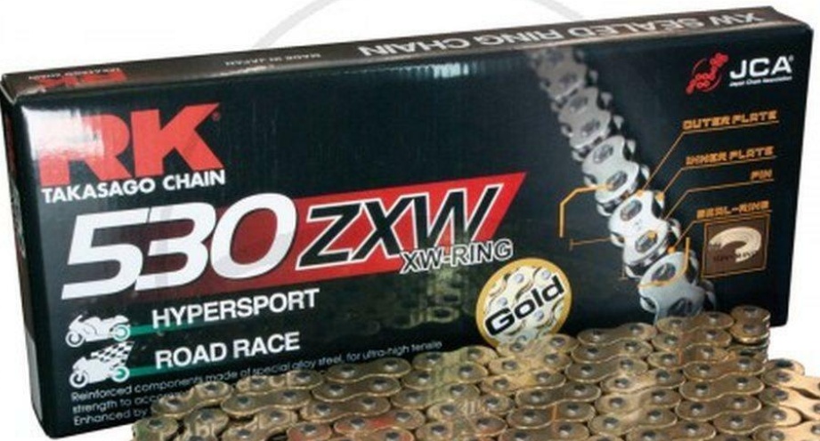 RK Chain for Ducati 1200 Multistrada Enduro 2016-2018 Gold XW-Ring