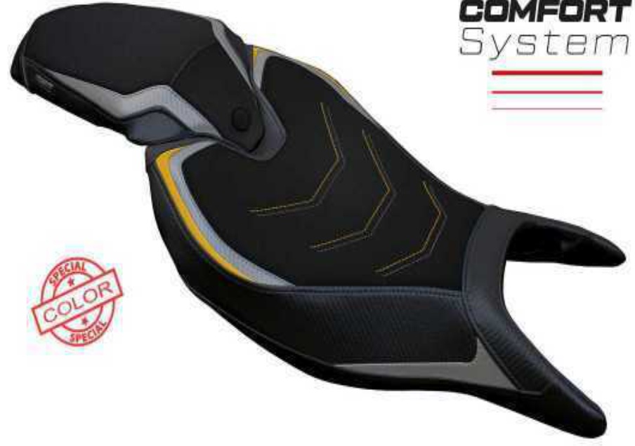 Seat cover Renee SColor Comfort Gray-Gray TPZ Triumph SPEED T 1200 RR 2022 2026