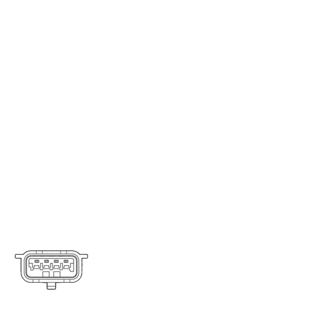 before catalytic converter DELPHI-OE ES21088-12B1 Oxygen Sensor for DACIA,RENAUL