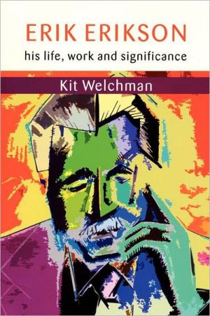 Erik Erikson by  Welchman - 9780335201570