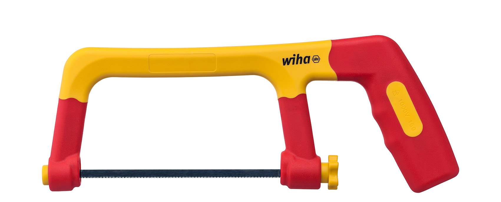 Wiha 43125 Hacksaw Insulated Electrician 1000v VDE 150mm Blade Ergonomic Handle