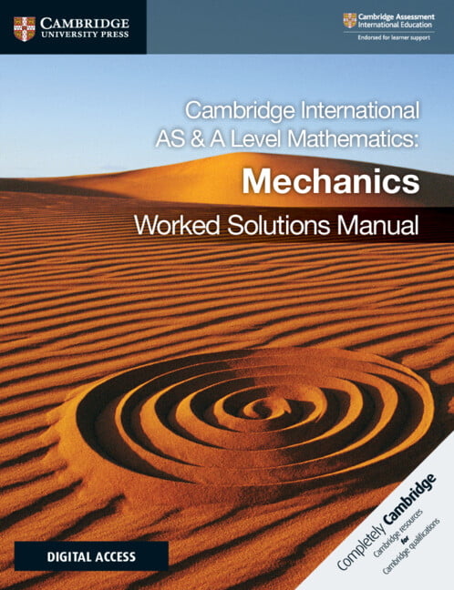 Cambridge International AS & A Level Mathematics Mechanics Wo... - 9781108758925 - Image 5