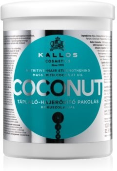 KALLOS COCONUT Hair Mask&Shampoo -Nutritive Hair Strengthening with Coconut oil