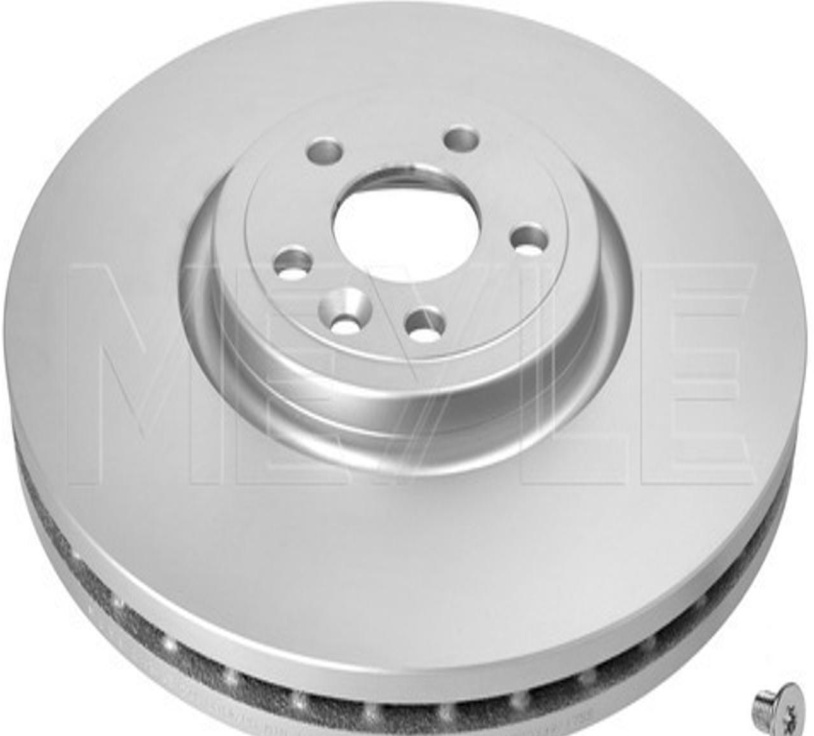 2x MEYLE 18-83 521 0014/PD Brake Disc Front Fits Jaguar F-Pace I-Pace XE Land