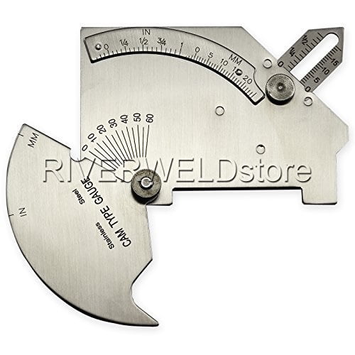 RIVERWELD Welding Gauge Bridge Cam Gage C50 Test Ulnar For Welder Inspection