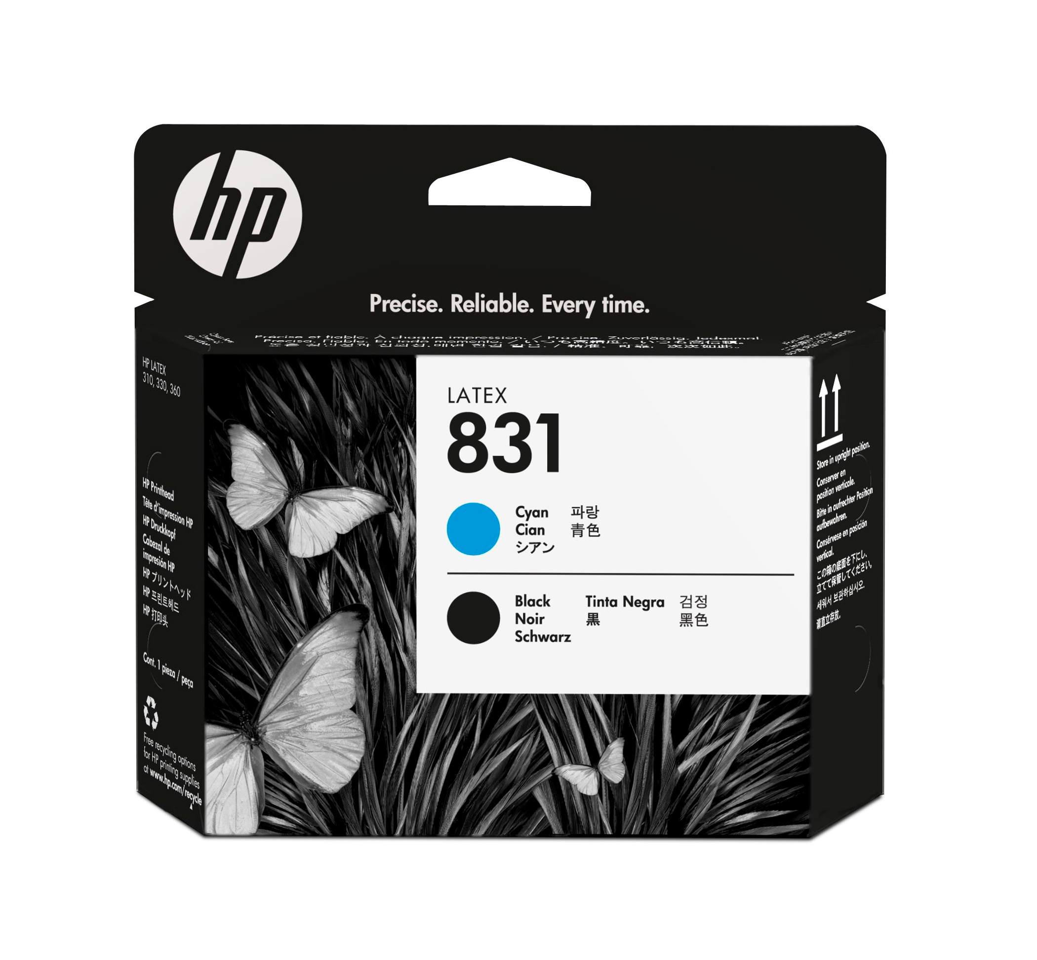 Original Printhead HP Latex 310 330 / Nr. 831 CZ677A BLACK & CYAN