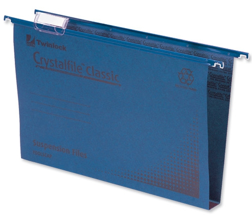 Rexel Crystalfile Classic Foolscap Suspension File 70625
