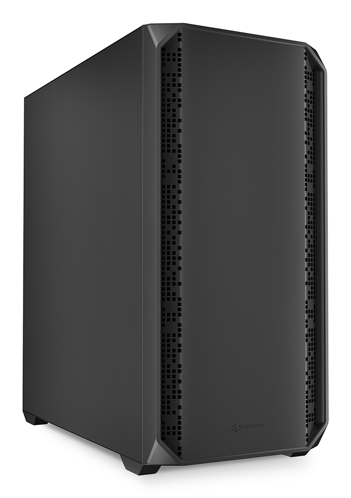 Sharkoon AK2 Midi Tower Nero (AK2 Black ATX) - Immagine 4