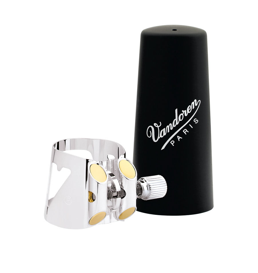 Vandoren Optimum Bass Clarinet Ligature & Cap LC04P - Plastic Cap