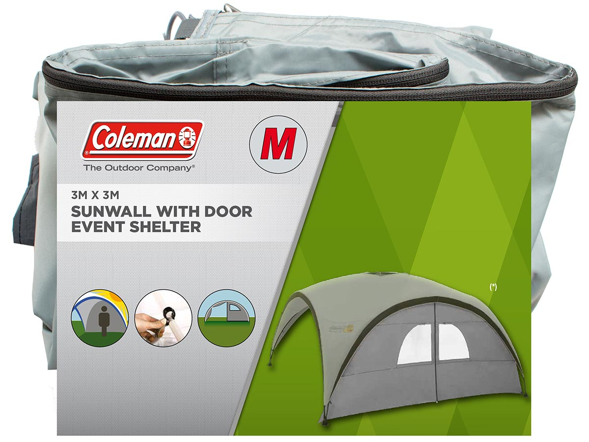 Coleman Event Shelter Pro Sunwall With Door - M - Image 3