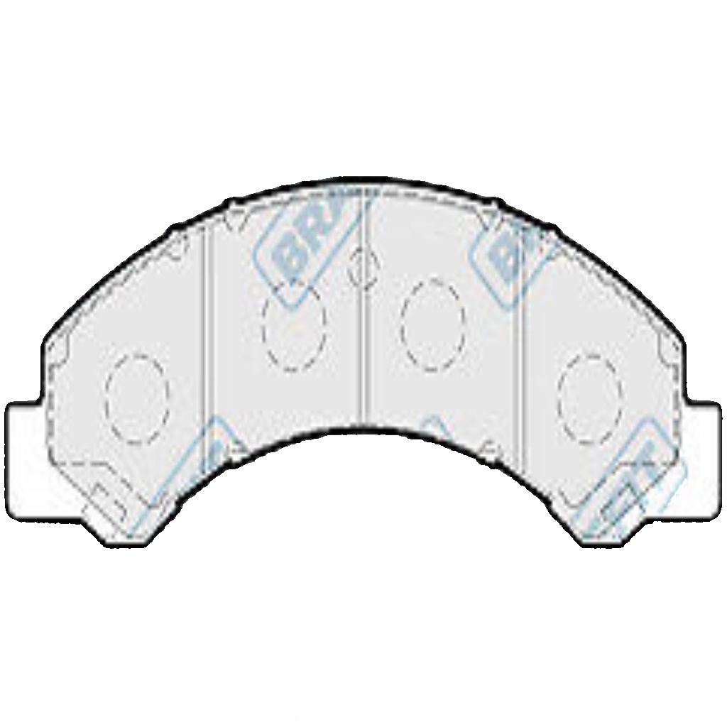 BRAKEFIT BRAKE PADS (FRONT) (R90) - PD3903
