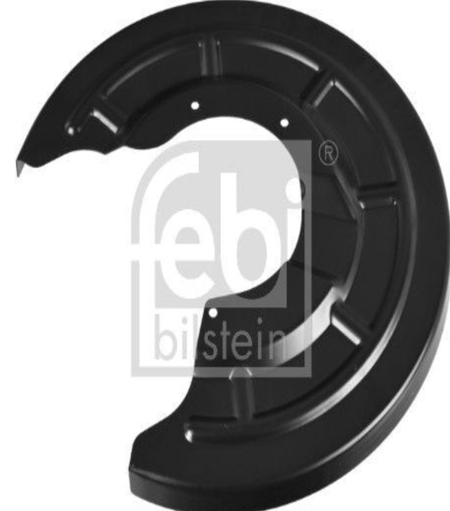 FEBI BILSTEIN 176695 Brake Disc Splash Guard Rear Right Fits Renault Megane Wind