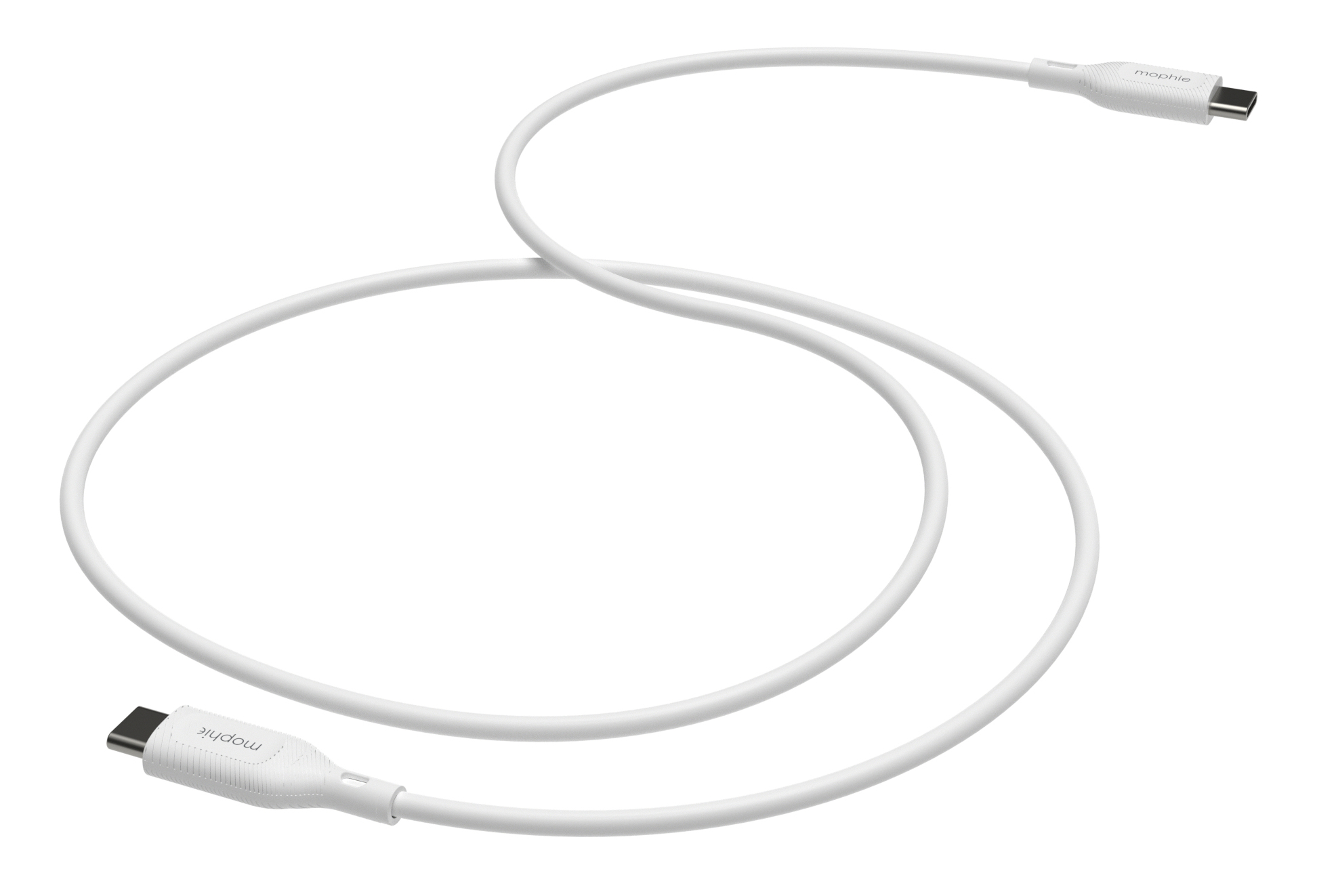 Mophie Usb-C To C 2M White Mophie Essentials Cable Usbc Usb