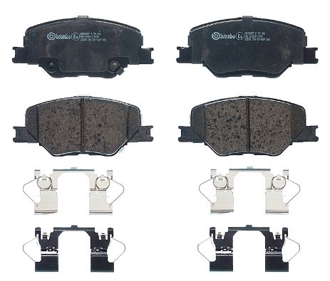 Brake Pads Set fits OPEL INSIGNIA B 1.6D Front 2017 on Brembo 84124408 Quality - Image 9