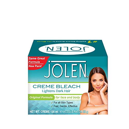 Jolen Creme Bleach Original Formula Lighten Dark Hair 125ml - Image 2