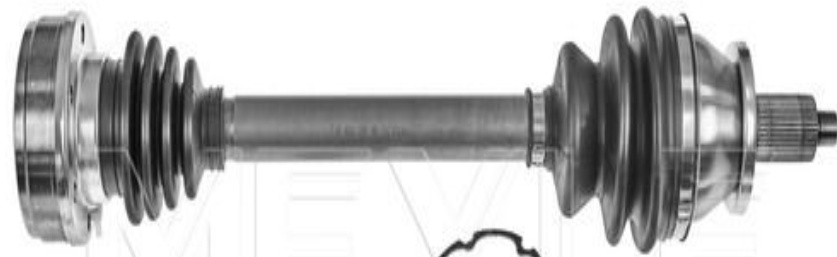 100 498 0631 MEYLE Drive Shaft for SEAT,SKODA,VW