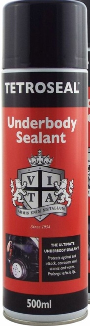 Tetroseal Aerosol Underbody Sealant x6 Car Underseal Spray 500ml Seal Protection
