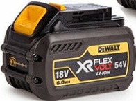 DEWALT DCG200T2 54v Wall chaser 125mm disc