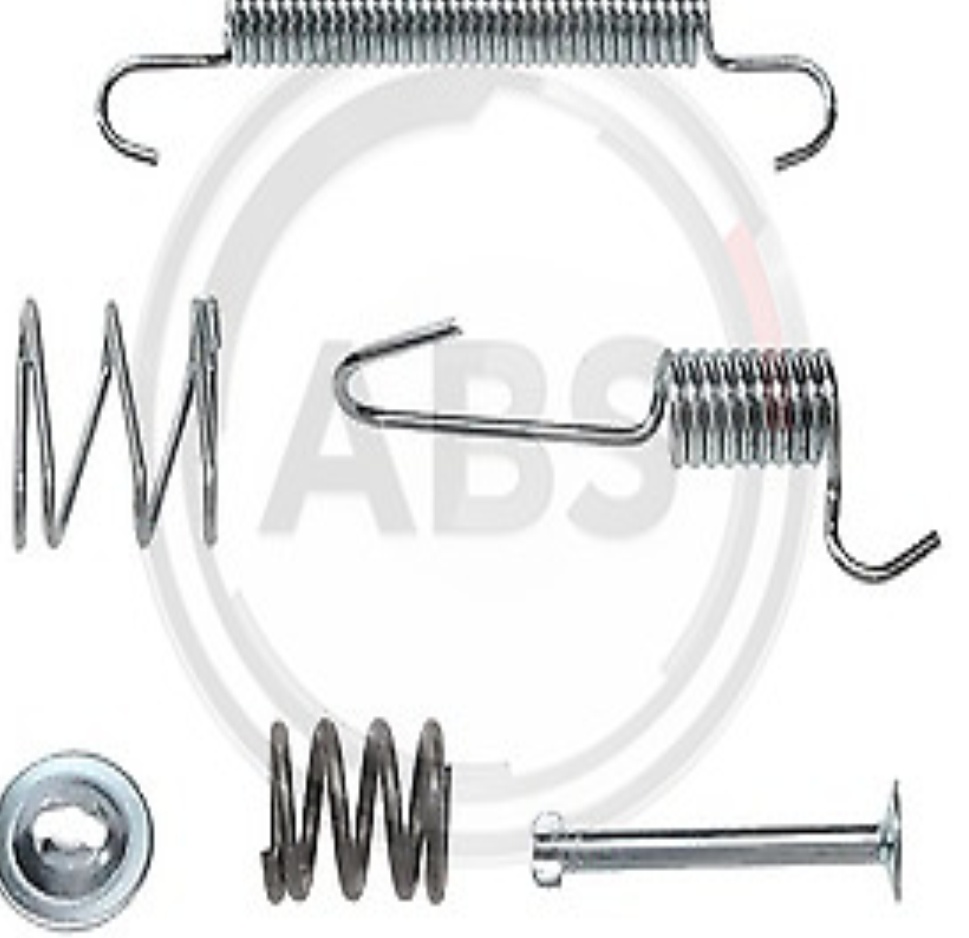 A.B.S. 0008Q Accessory Kit, parking brake shoes for HYUNDAI,KIA