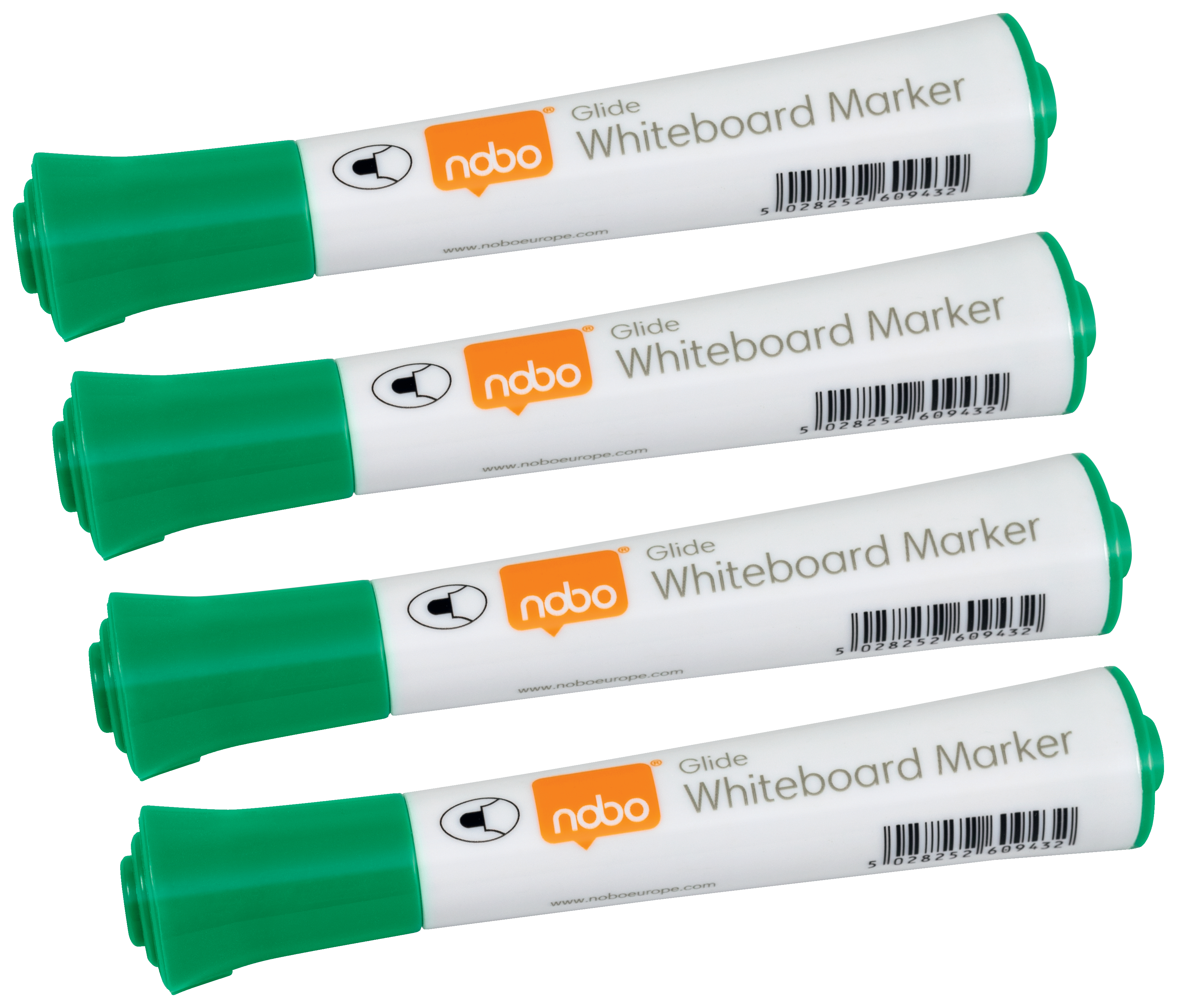 Nobo Glide Whiteboard Pens Bullet Tip 10 Pack 1915267
