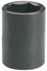 Draper Expert Impact Socket, 1/2" Sq. Dr., 21Mm (Sold Loose) - Image 2