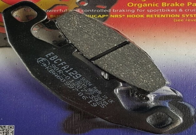 EBC Motorcycle Brake Pads DMX Front Left for Suzuki GS 500 GM51A 1989 - 1995
