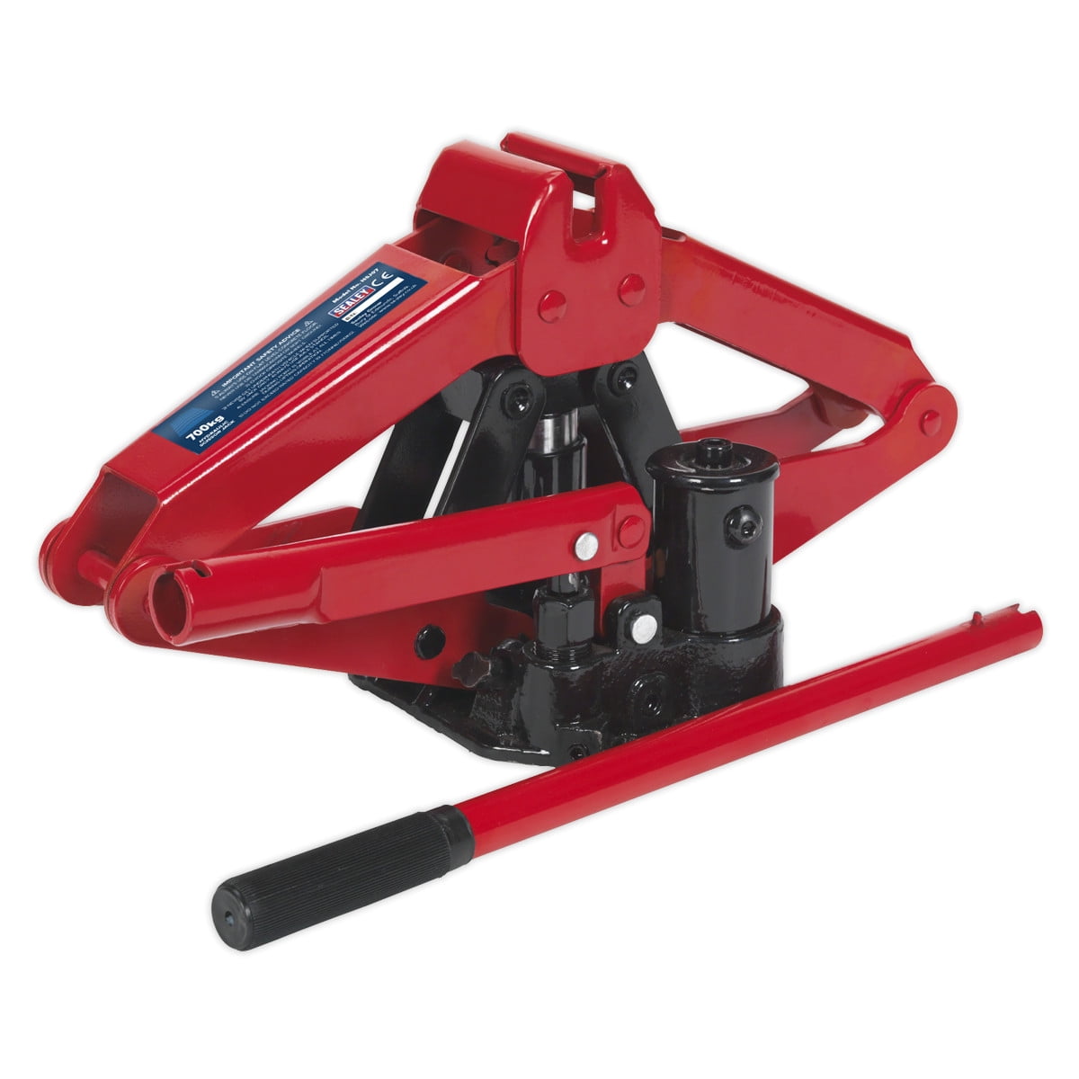 HSJ07 Hydraulic Scissor Jack 700kg inc Storage Case. Boot , Workshop , DIY etc
