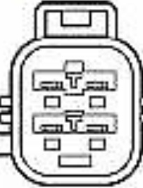 before catalytic converter DELPHI ES21298-12B1 Oxygen Sensor for VOLVO
