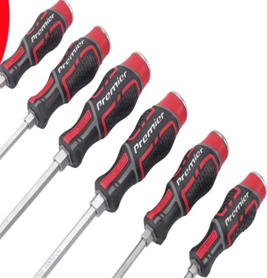 Sealey AK4940 Hammer Thru Screwdriver Set 6pc Premier LIFETIME GUARANTEE
