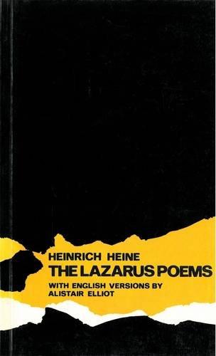 Lazarus Poems - Heinrich Heine - Carcanet Press - Good - Paperback