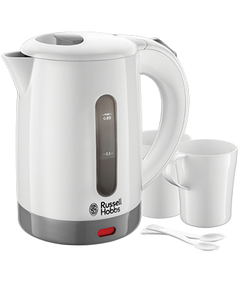 Russell-Hobbs Grau Russell Hobbs 23840-70 Wasserkocher 0,85 L 1000 W Weiß - Image 5