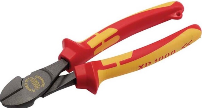 Draper 99054 XP1000 VDE Hi-Leverage Side Cutter 200mm Tethered