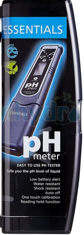 Essentials pH Pen Digital Meter Tester Stick Management Hydroponics