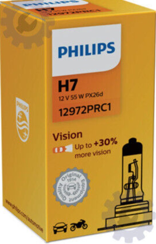 Philips 12972PRC1 Bulb H7 12V 55W