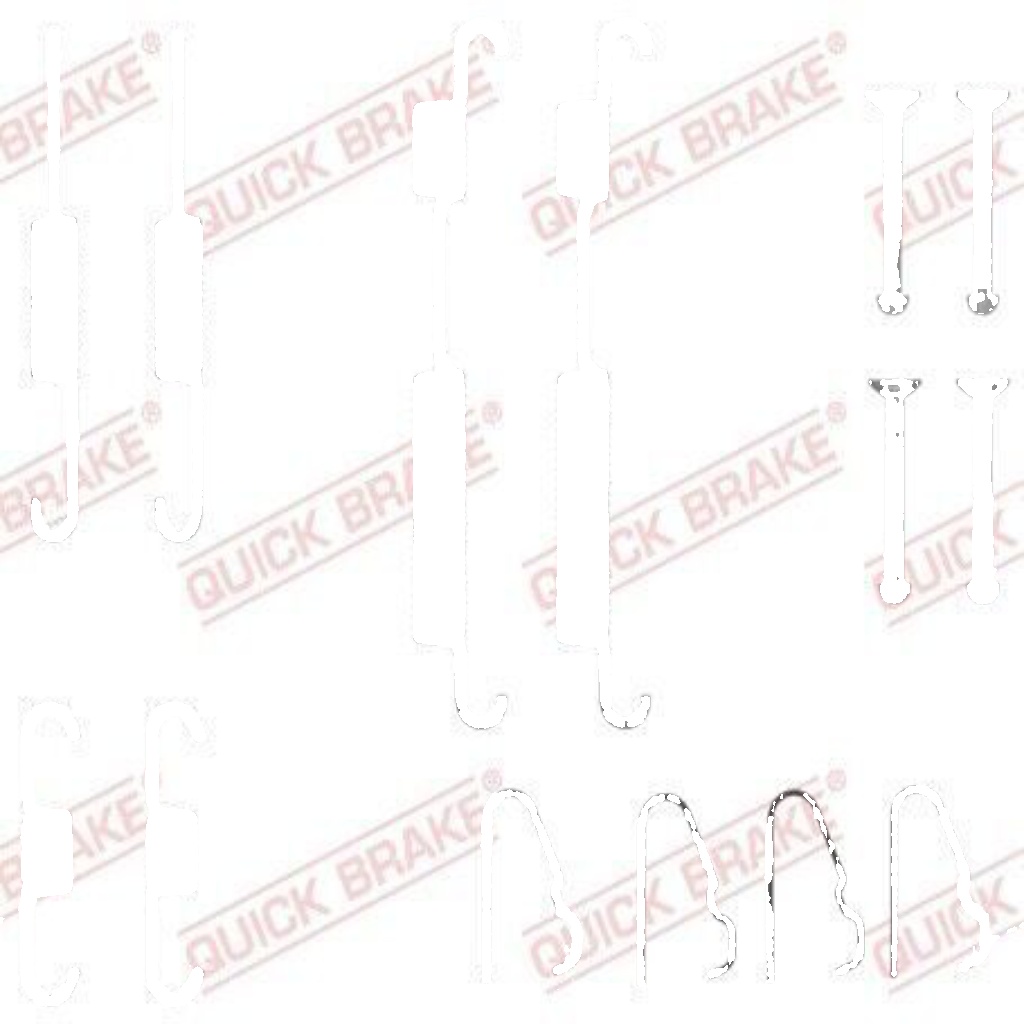 Rear QUICK BRAKE 105-0054 Accessory Kit, brake shoes for HYUNDAI,KIA,OPEL