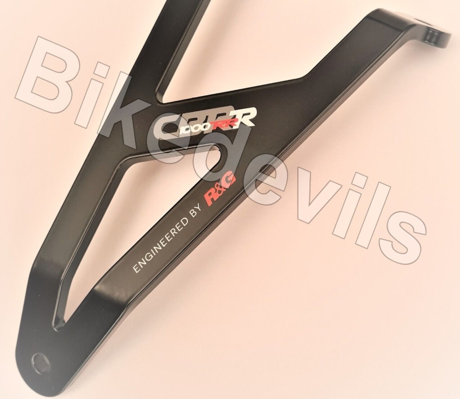 Honda CBR1000RR-R Fireblade & SP 2020-2024 R&G exhaust hanger & footrest plate