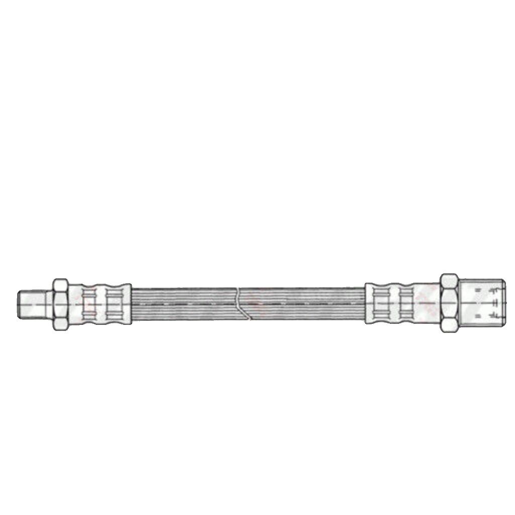 Rear TRW-OE PHB436 Brake Hose for FORD AUSTRALIA