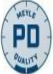 Original MEYLE Brake Pad Set Disc Brake 025 223 8317/PD for Audi