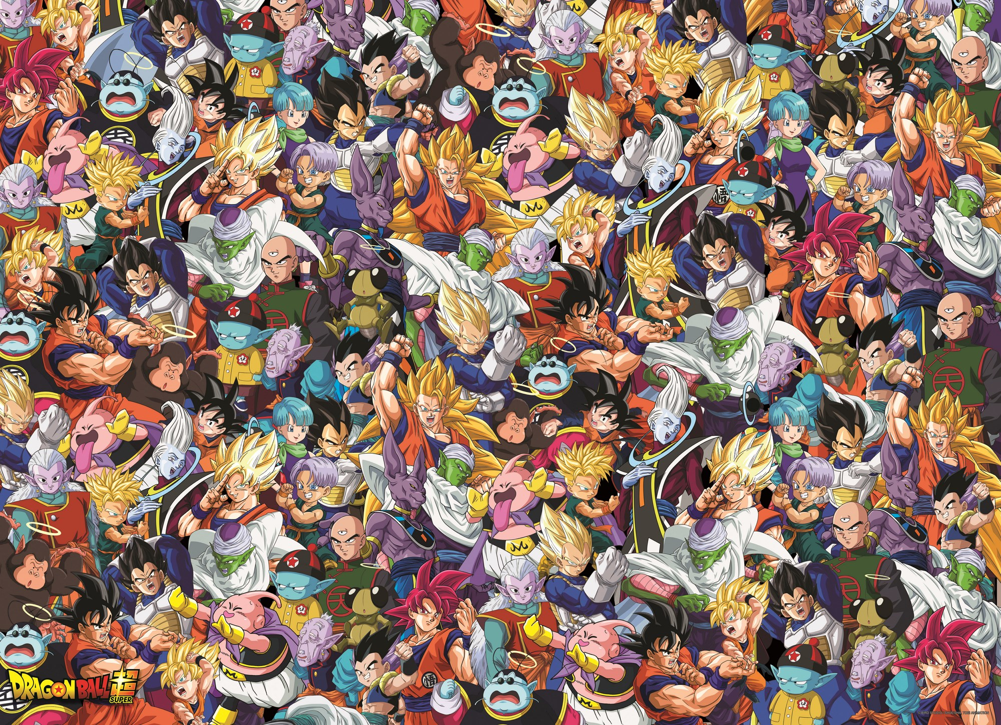 Clementoni Dragonball 1000 Piece Impossible Jigsaw Puzzle