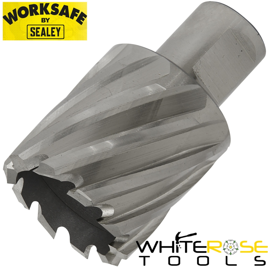Sealey RBHSS35S Worksafe 35mm HSS Mag Drill Bit Cut Depth 25mm