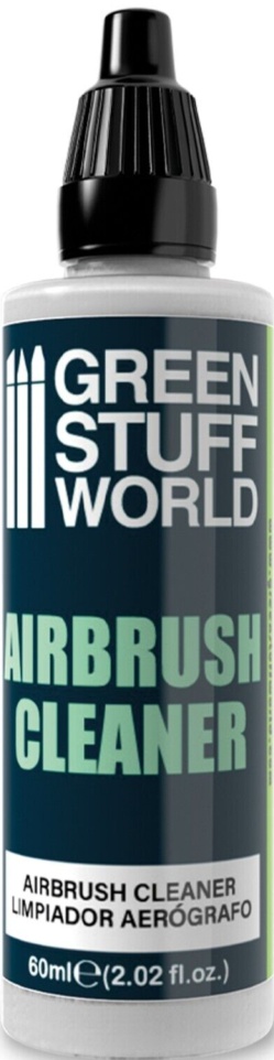 AIRBRUSH CLEANER 60ml - Brush lubricant ultrasonic remove paint residues