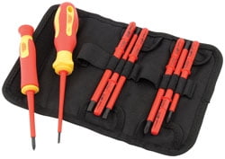 Draper 05721 XP1000 VDE Interchangeable Blade Screwdriver Set (10 Piece)