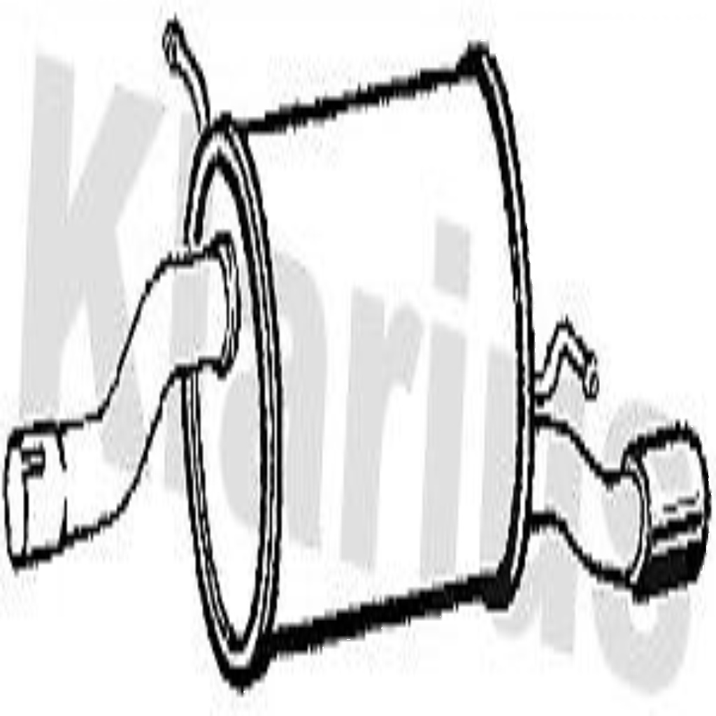 Klarius FT932Q Exhaust Rear Box GRANDE PUNTO 1.4         09-12